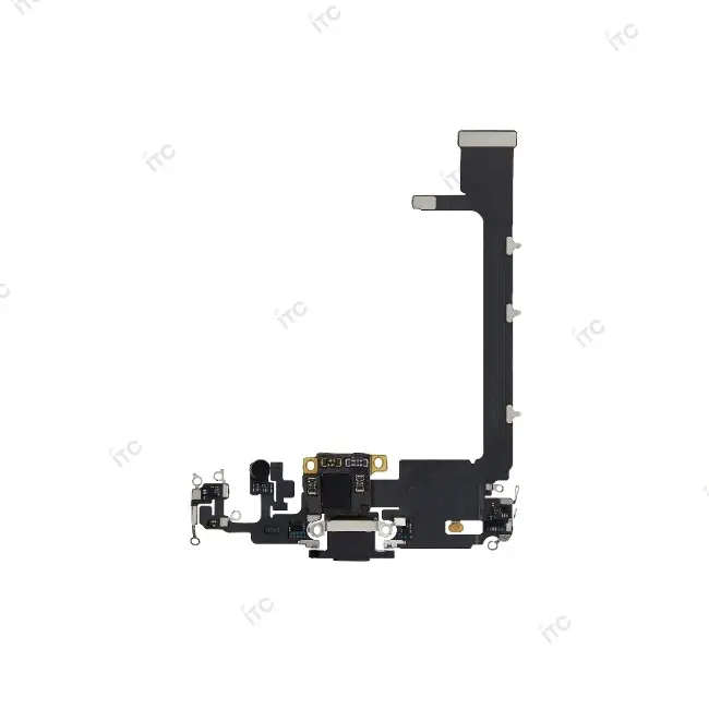 iPhone 11ProMax ドックコネクター 黒 （互換品-SSS）