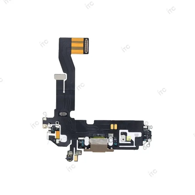 iPhone 12Pro ドックコネクター 金 (互換品-SSS)