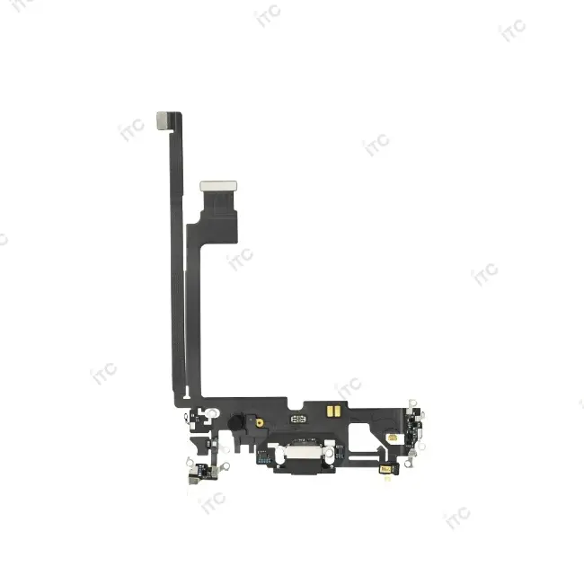 iPhone 12ProMax ドックコネクター 黒 (互換品-SSS)