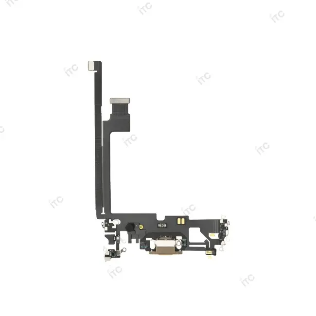 iPhone 12ProMax ドックコネクター 金 (互換品-SSS)