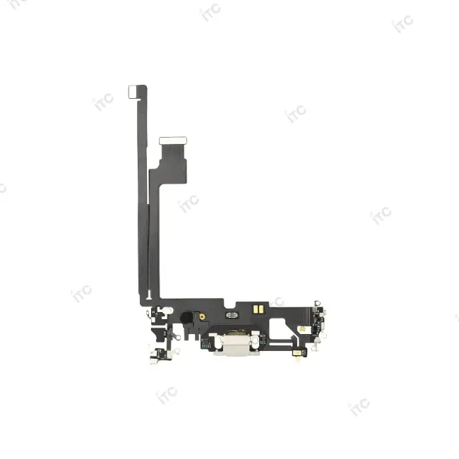 iPhone 12ProMax ドックコネクター 銀 (互換品-SSS)