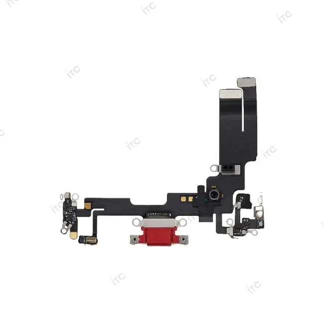 iPhone 14 ドックコネクター赤 (互換品-SSS)