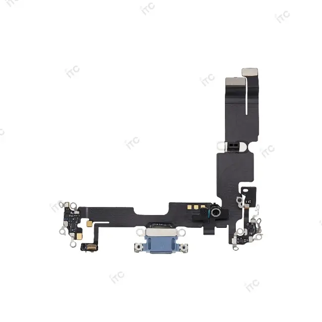 iPhone 14Plus ドックコネクター 青 (互換品-SSS)
