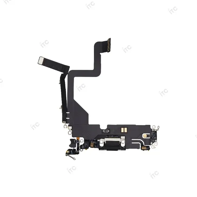 iPhone 14Pro ドックコネクター 黒 (互換品-SSS)