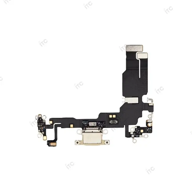 iPhone 15 ドックコネクター イエロー (互換品-SSS)