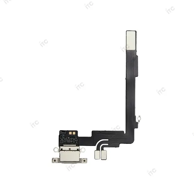 iPhone 16Pro Max ドックコネクターチタンカラー (互換品-SSS)