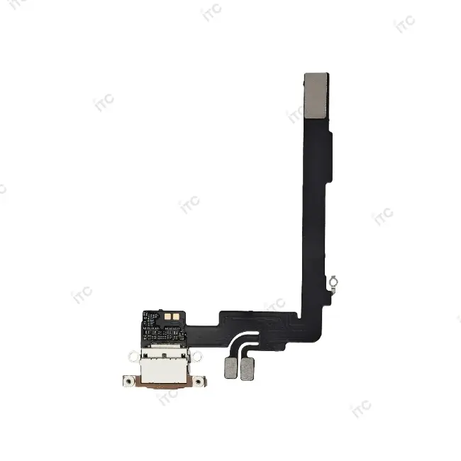 iPhone 16Pro Max ドックコネクター 金 (互換品-SSS)