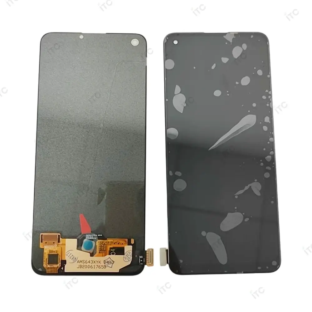 OPPO Realme 7 Pro フロントパネル 互換品 黑