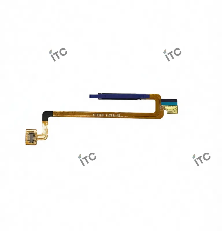 Redmi 13 Poco M6(4G) 指紋センサーフレックスケーブル ブラック