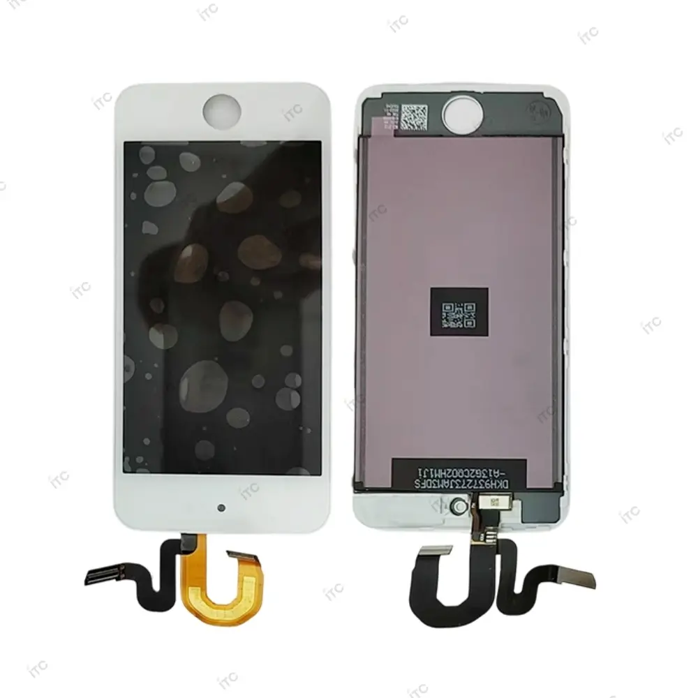 iPod touch5th-6th-7th フロントパネル 互換品 黑