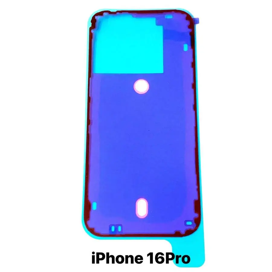 iPhone 16 Pro 背面ガラス用 防水パッキンシール 5枚セットオリジナル