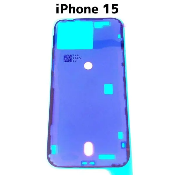 iPhone 15 背面ガラス用 防水パッキンシール  5枚セットオリジナル