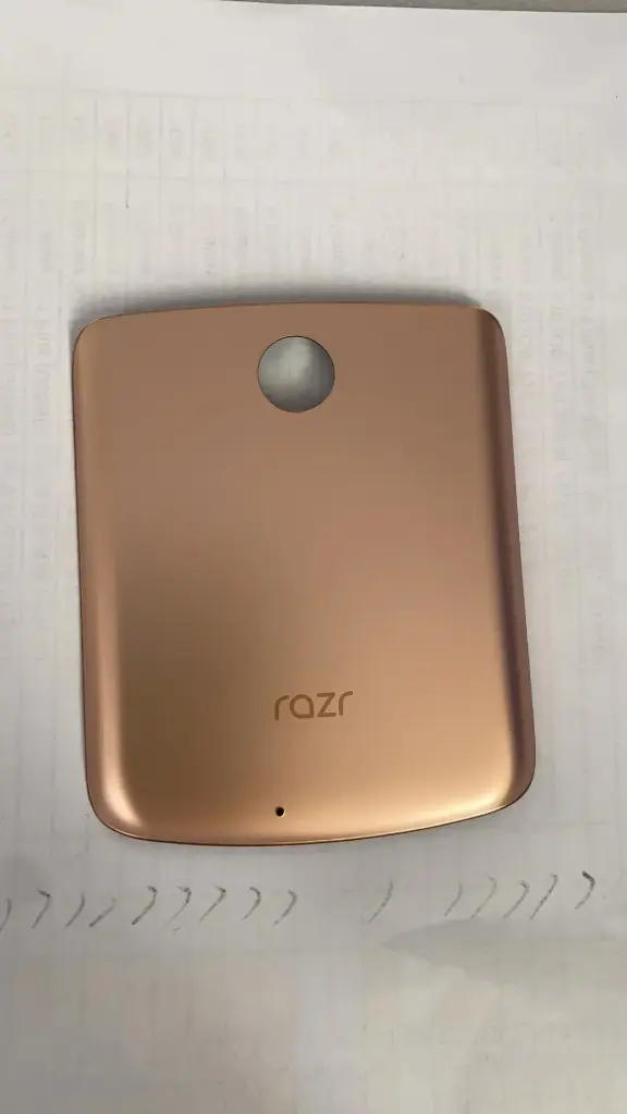 motorola razr 5 バックパネル　オレンジ