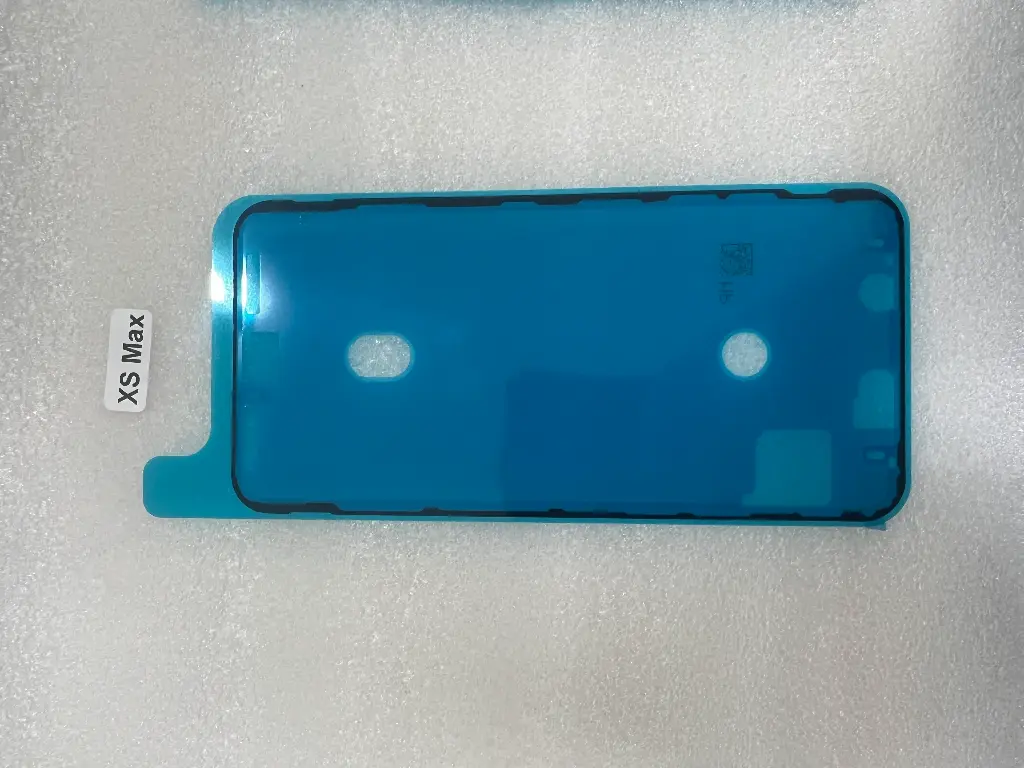 iPhone XS Max パネルシール 5枚セット 黒 オリジナル