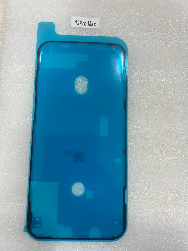 iPhone 12ProMax パネルシール 5枚セット 黒 オリジナル