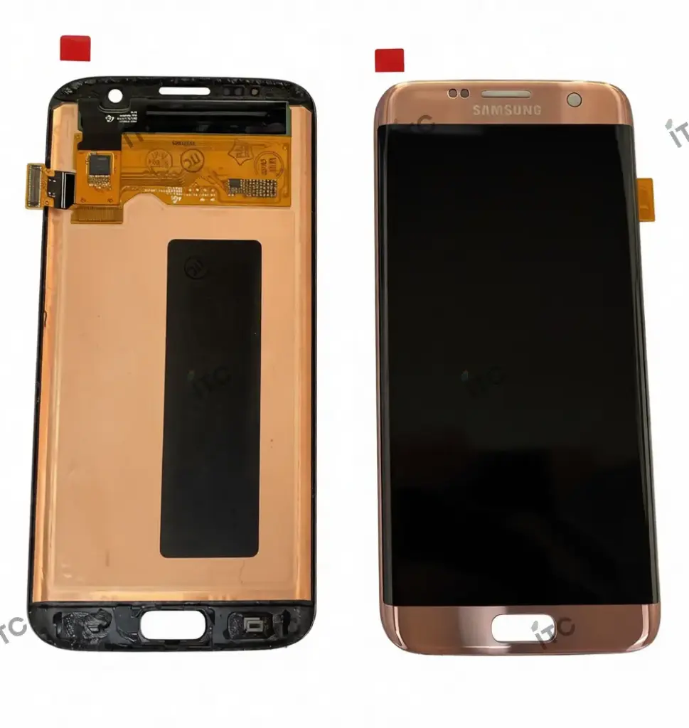 Galaxy S7 edge リペアパネル ピンク