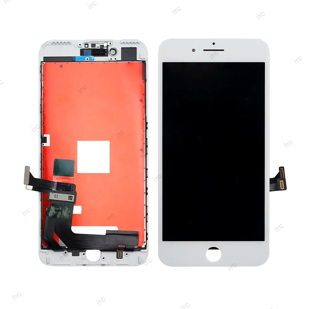 iPhone 7Plus 互換パネル 高輝度 白（AA）