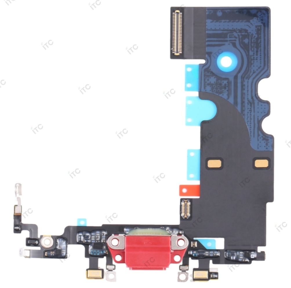 iPhone SE2/SE3 ドックコネクター 赤（取り外し品）