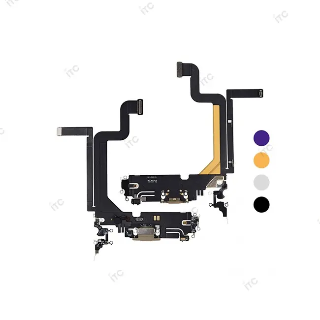 iPhone 14ProMax ドックコネクター 金（取り外し品）