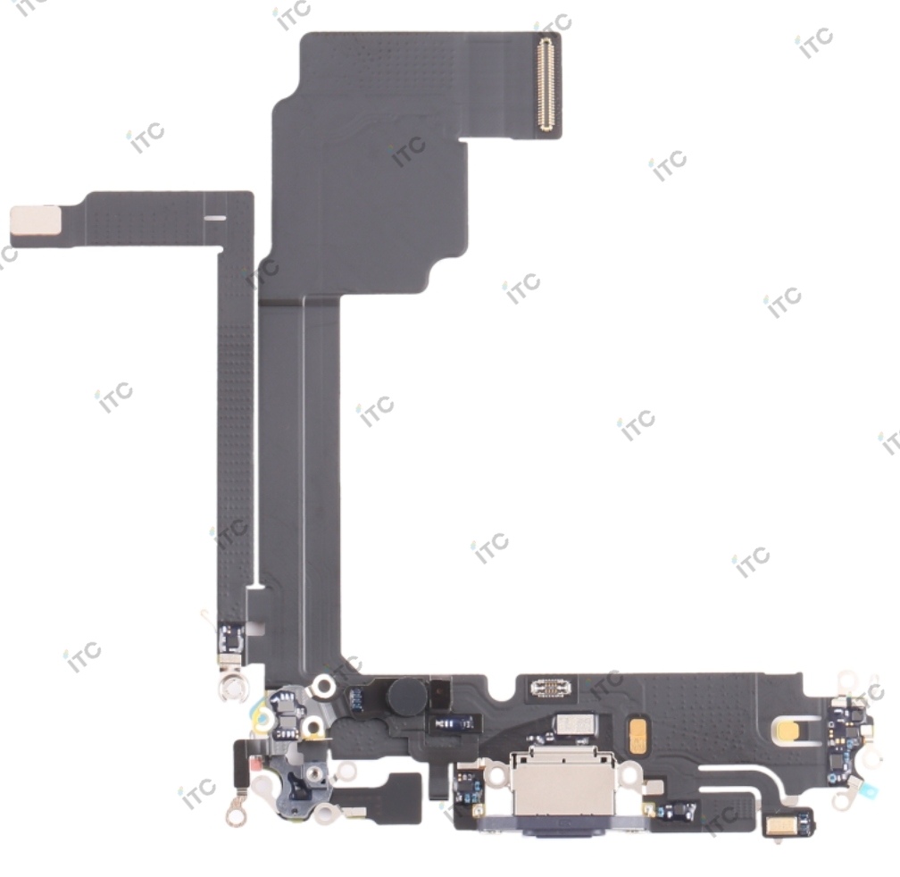 iPhone 15Pro Max ドックコネクター 青