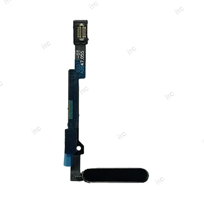 iPad mini6 電源/指紋ボタンケーブル 黒