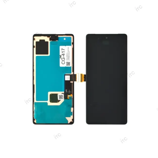 Pixel 7 フロントパネル 互換品 （枠付き） 黑