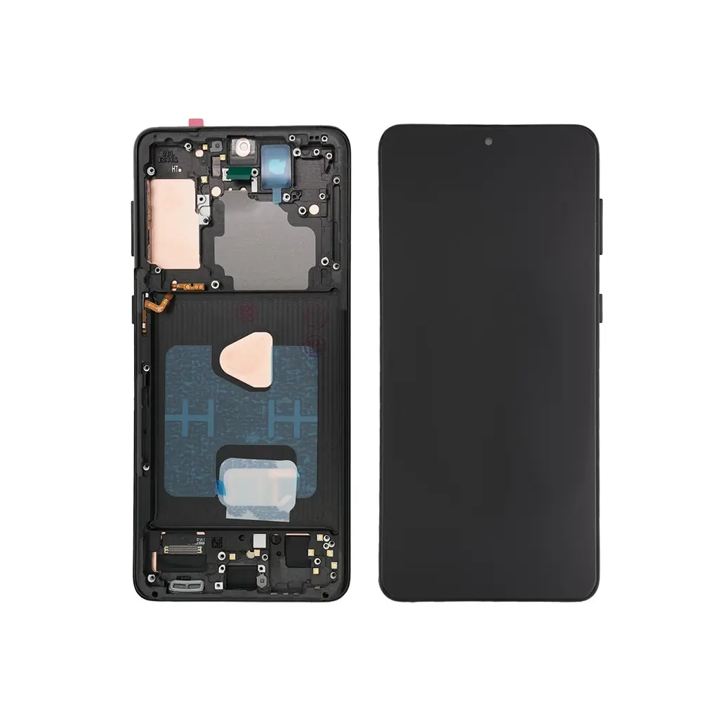 Galaxy S21+ 5G  有機EL 互換パネル フレーム付き黒