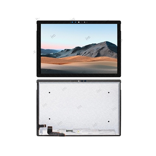 [L2063]  Surface Book3 フロントパネル 黒（再生品）　 (13.5インチ)（再生品）　