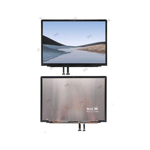 [L2065]  Surface Laptop3-4-5 フロントパネル 黒（再生品） (15インチ)