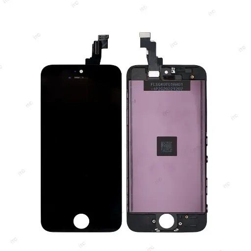 [L3010] iPhone 5S-SE 互換パネル 高輝度 黑