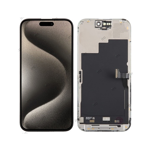 [L3156] iPhone 15Pro リペアパネル 黒