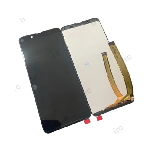 [L5011] AQUOS Sense3 basic フロントパネル 黒（再生品）　