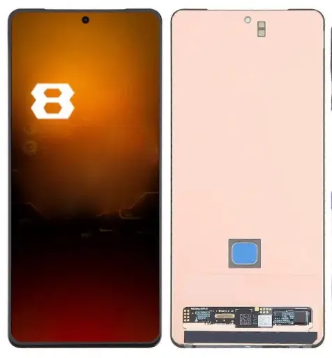 [L5021] ASUS ROG Phone 8-8Pro フロントパネル 黒（再生品）　