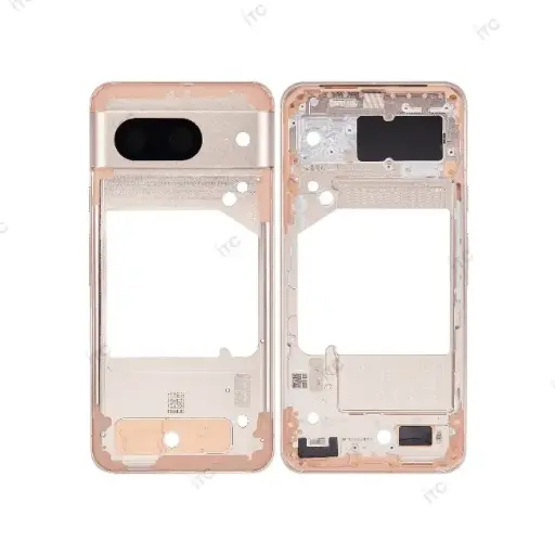 [L5072] Google Pixel 8 バックパネル ピンク 上