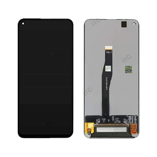 [L5091] HUAWEI Nova5T フロントパネル 黒（再生品）　
