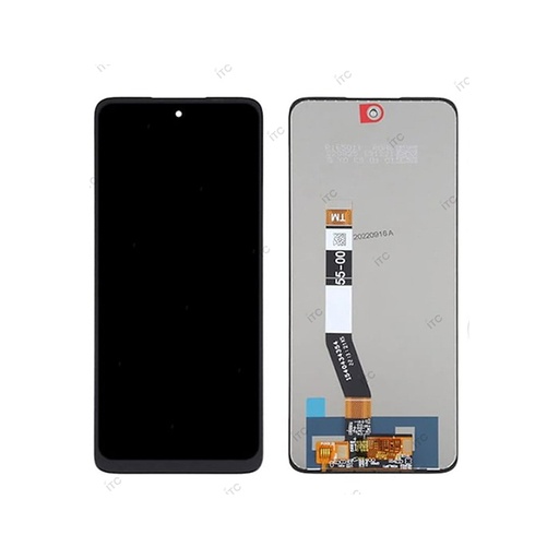 [L5141] Motorola Moto G32 フロントパネル  黒（再生品）　
