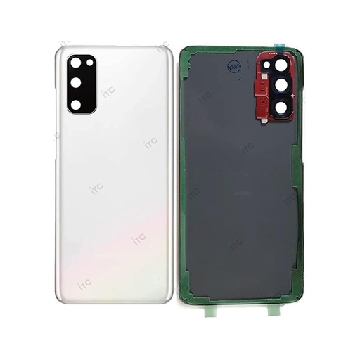 [L5217] GALAXY S20 4G-5G バックパネル 白（互換品）