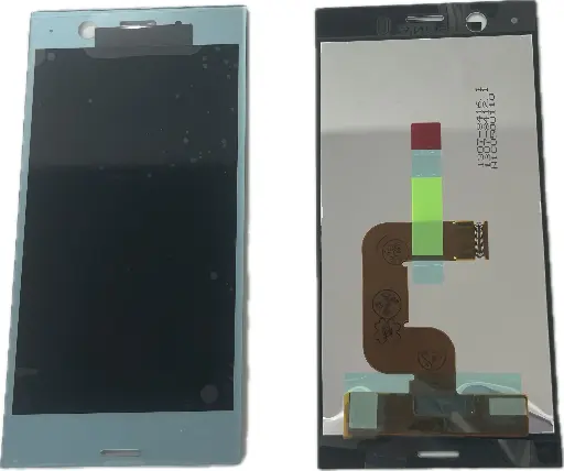 [L5289] Xperia XZ1 Compact フロントパネル 青（再生品）　