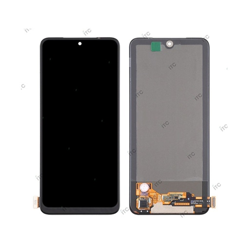 [L5402] Xiaomi Redmi Note 12 4G-5G-Poco X5フロントパネル 黒（再生品）　