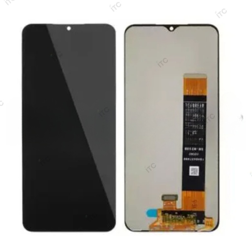 [L5475] Galaxy M23 5G フロントパネル 黒（再生品）　
