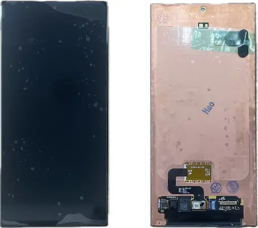 [L5480] Galaxy S24 Ultra フロントパネル 黒（再生品）　