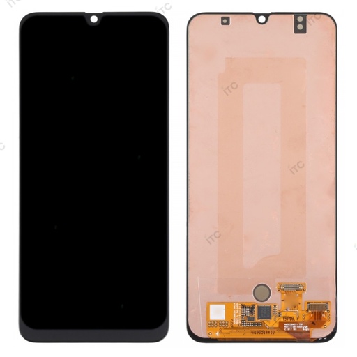 [L5483] Galaxy A50 フロントパネル 黒（再生品）　