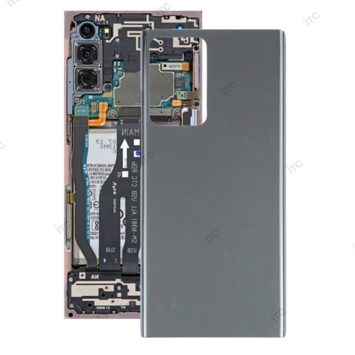 [L5489] Galaxy Note20 Ultra バックパネル 黒（互換品）