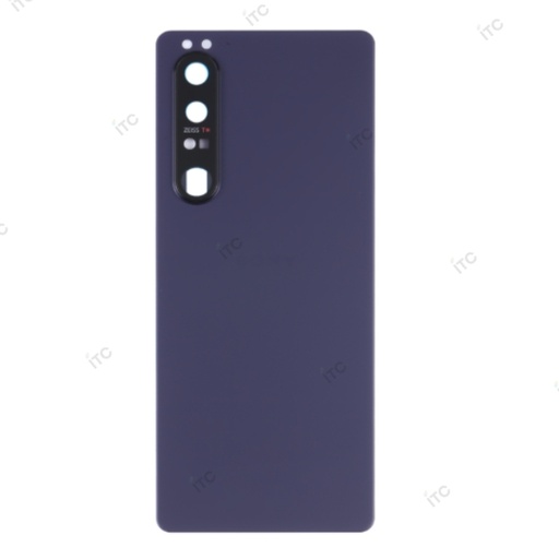 [L5493] Xperia 1 Ⅲ バックパネル パープル