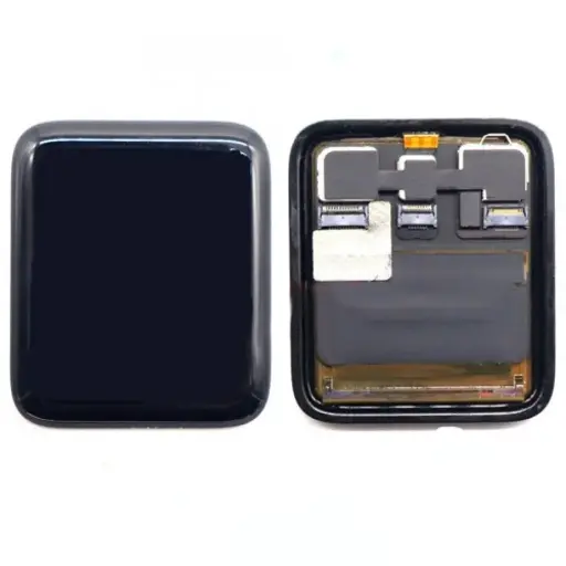 [L9040] Apple Watch Series 3・38mm フロントパネル セルラー版 黒 （再生品）