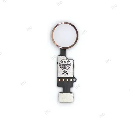 [S0170] iPhone 7G-7P-8G-8P-SE2-SE3 感圧式ホームボタン ローズゴールド