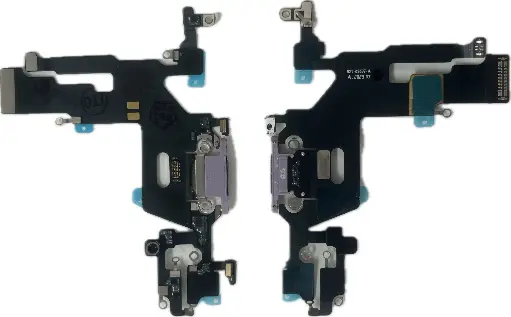 [S0289] iPhone 11 ドックコネクター パープル（取り外し品） 