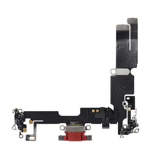 [S0472] iPhone 14Plus ドックコネクター 赤