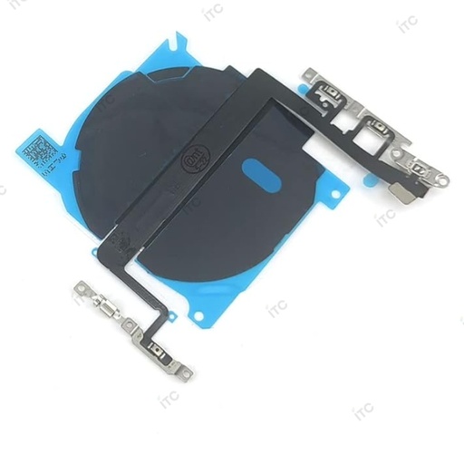 [S0572] iPhone13 Qi充電コイル＆パワーボリュームフレックスケーブル