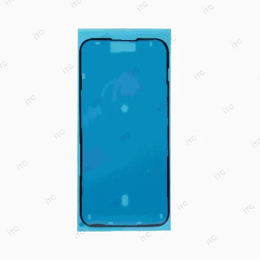 [Z2037] iPhone 15 Plus パネルシール  5枚セット 黒